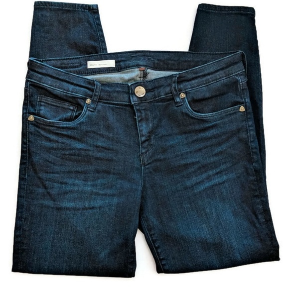 Kut from the Kloth Brigitte crop skinny jeans - Picture 2 of 8